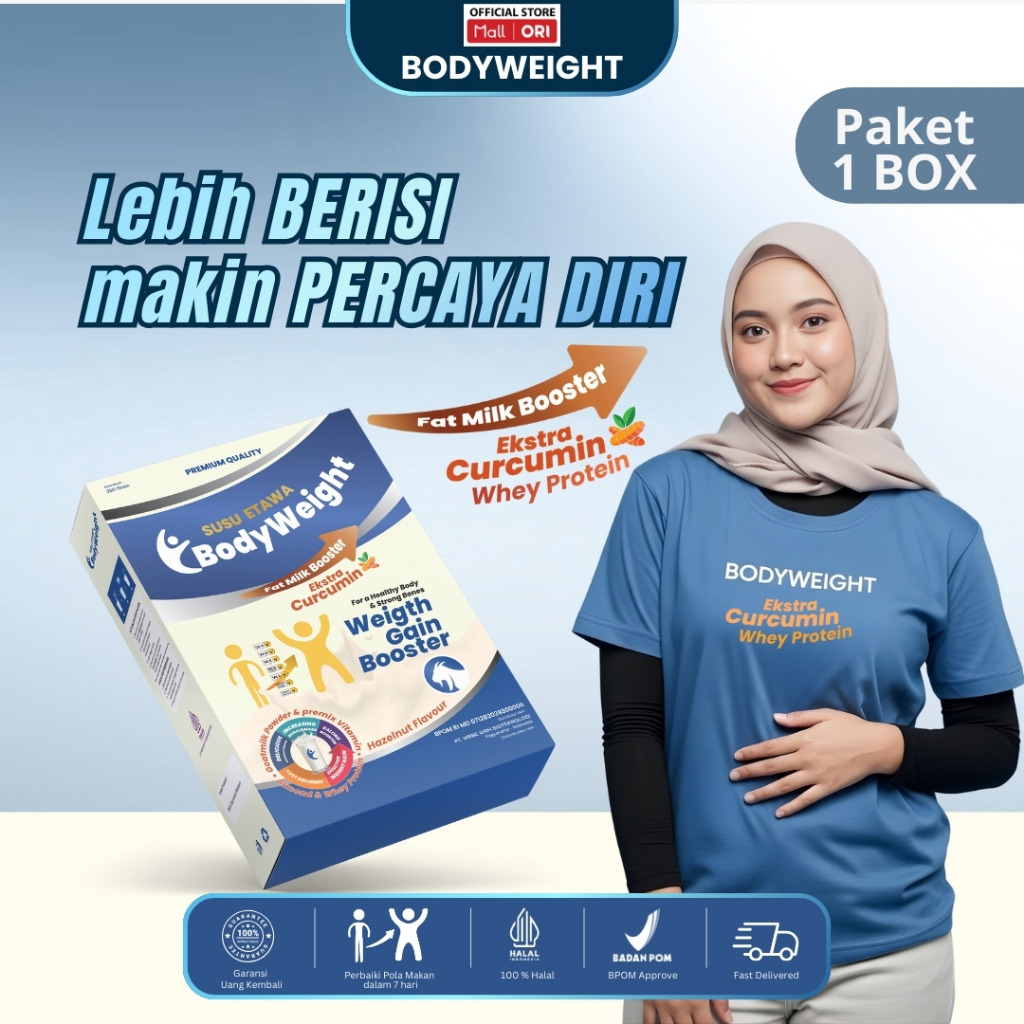 Susu Etawa Penggemuk Badan Ekstra Curcumin Susu Penambah Berat Badan dan Nafsu Makan