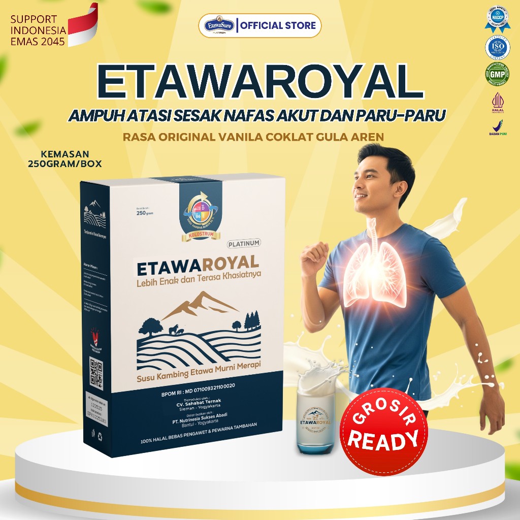 Susu Kambing Etawa - ETAWAROYAL Platinum Perubahan merk Etawaplus Platinum Asli - Rasa
