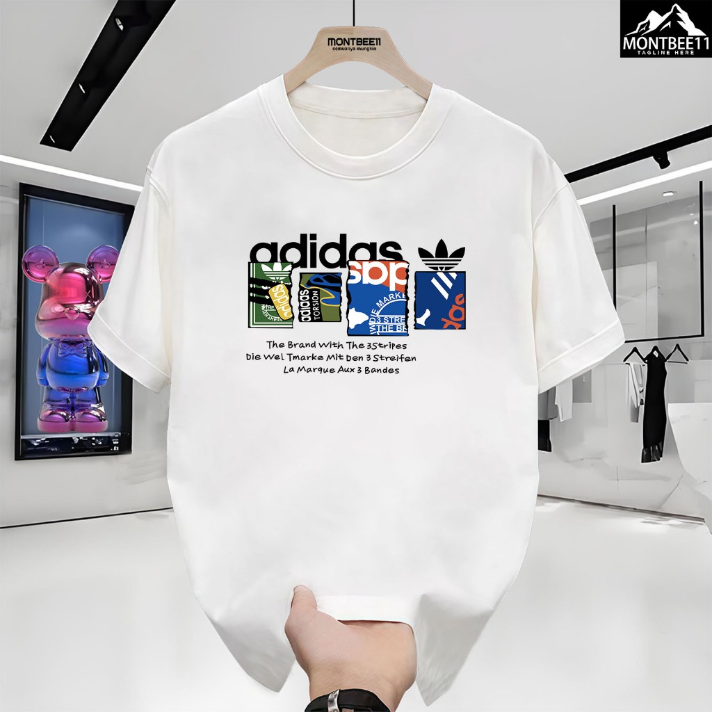 [COD] Montbee11-T-shirt Korean Style Katun Nyaman Tahan Lama