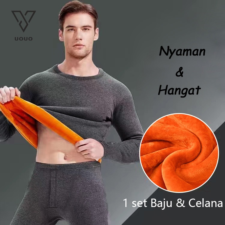 UOUO long john heattech long jhon heat tech longjohn heatech longjhon ultra warm tech