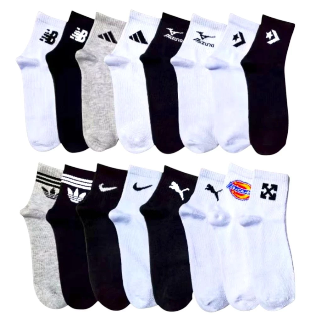 kaos kaki motif pendek/kaos kaki sport/kaos kaki pria/wanita
