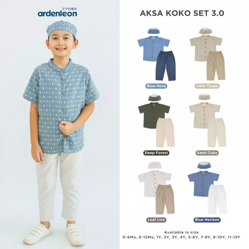 BENHILL Taqwa Koko Bordir RAFFI AHMAD Pria Pendek Navy-Black-Off White 2613-58-59