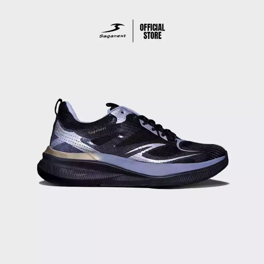 Sepatu Saganext Phoenix Running Ringan Plat TPU