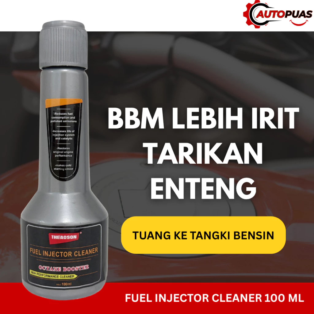 Injector Cleaner 100 ML - Cairan Pembersih Injektor langsung Tuang Tangki Bensin