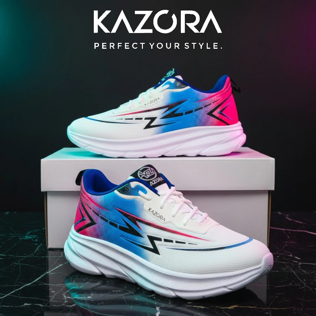 KAZORA Ultimate Sepatu Original Sneaker Sekolah Olahraga Sport Running Phylon Empuk Dan