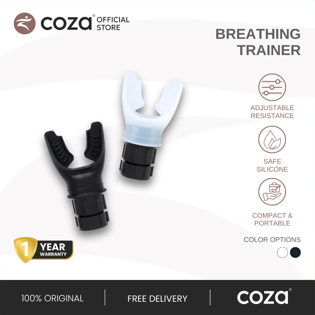 COZA Lung Breathing Trainer Breathing Exerciser Alat Latihan Pernafasan Paru Paru