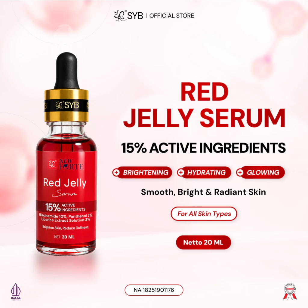 [Best Seller] NEW SYB FORTE Red Jelly Serum 20ml With 15% active ingredients (10%