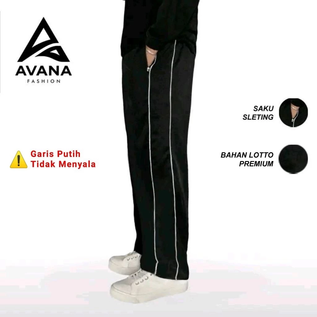Celana Training Hitam Murah & Keren – Celana Panjang Trening Unisex Cocok untuk Olahraga