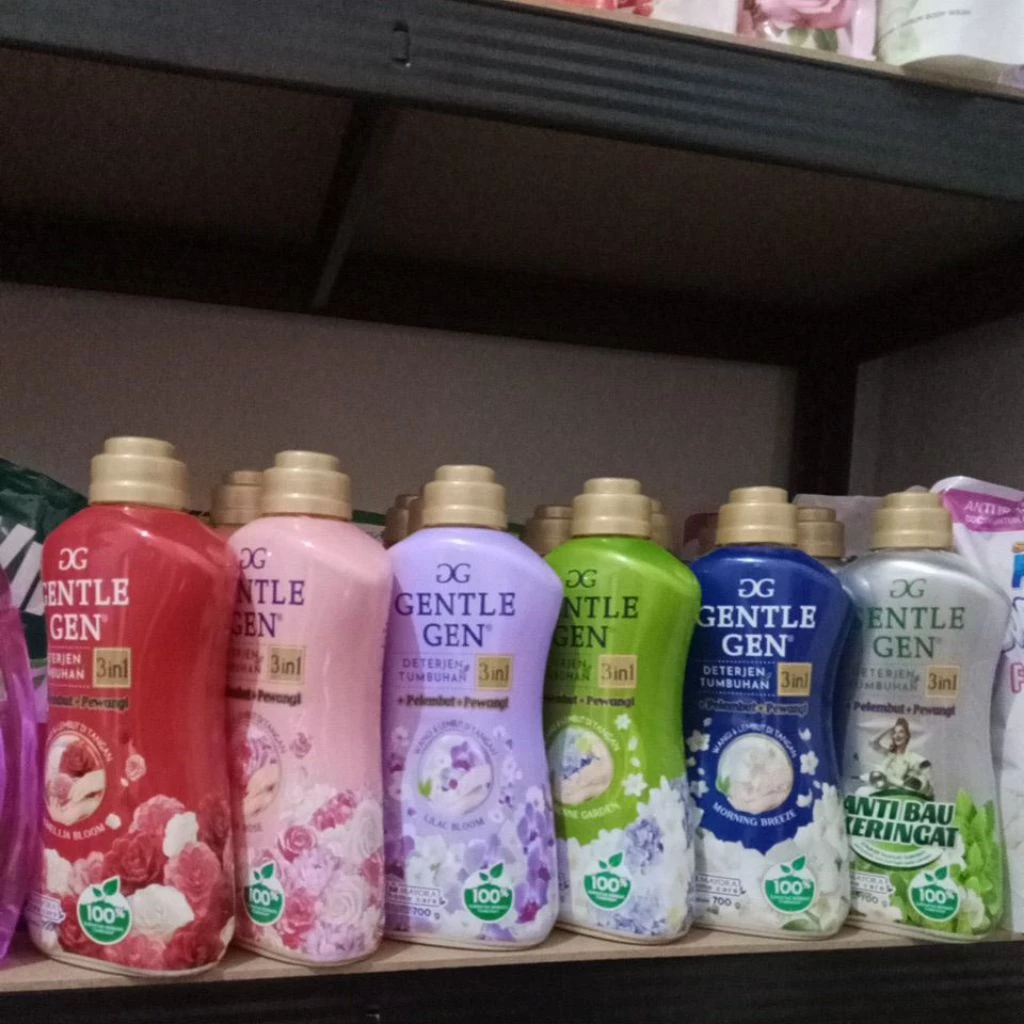 (5 varian) GENTLE GEN DETERJEN CAIR KONSENTRAT - 700ml