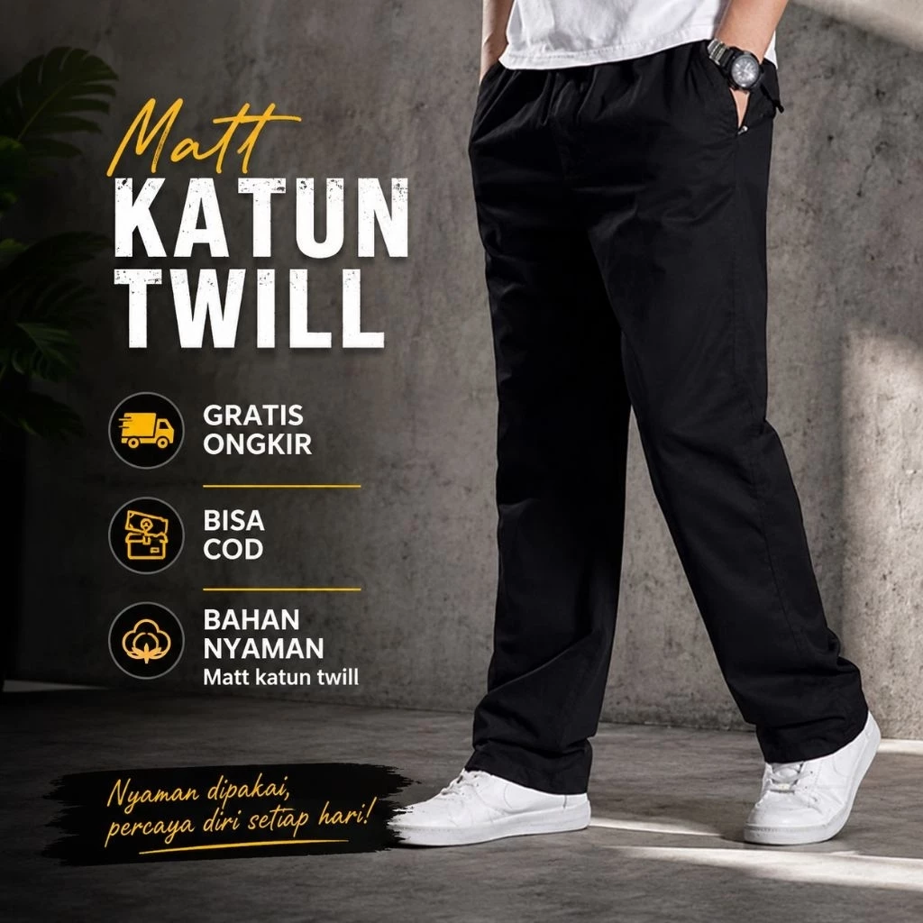 Celana Pria Sam Celana Pria Chinos Panjang Dewasa Taktik Outdor Sport Casual Korean Style