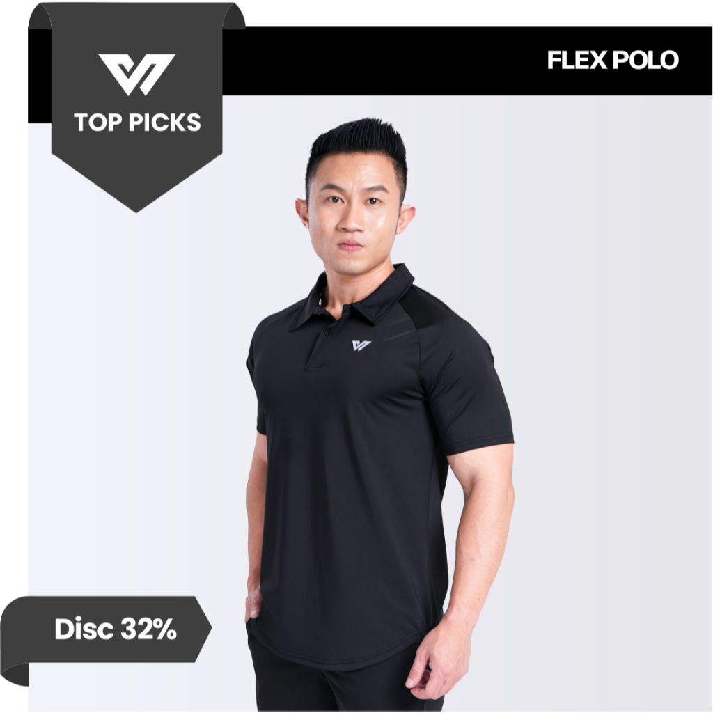 Whittaker Flex Polo #3107 Microfiber Stretchy S-XXL