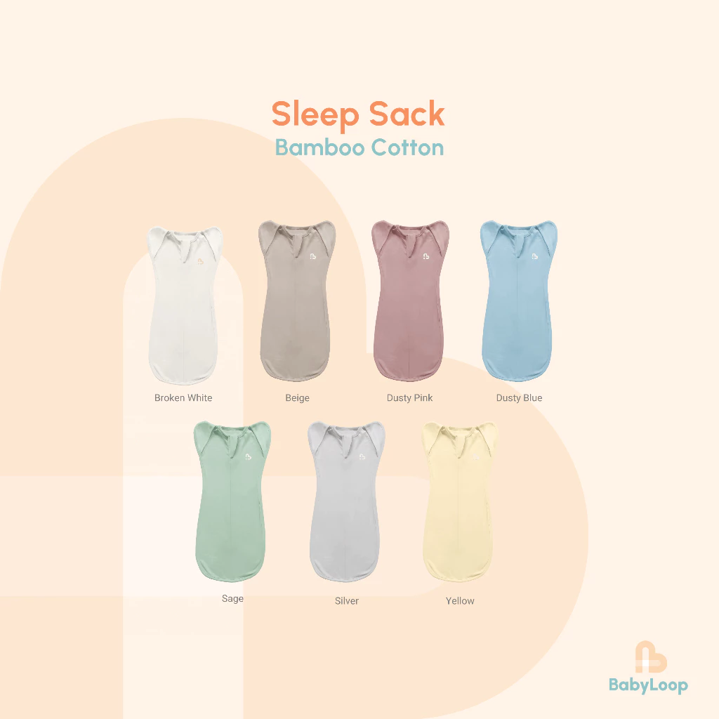 Bedong Instan - Sleepsack Bamboo Cotton Infant - Baby Loop