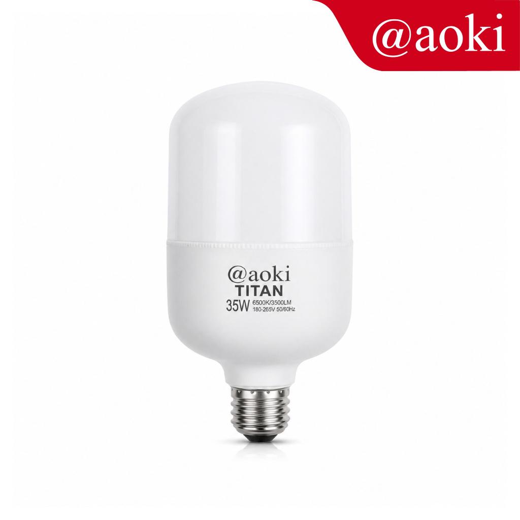 AOKI TITAN LED Bulb Jumbo E27 Hemat Energi Super Terang 7W 12W 15W 25W 35W 45W 55W Lampu