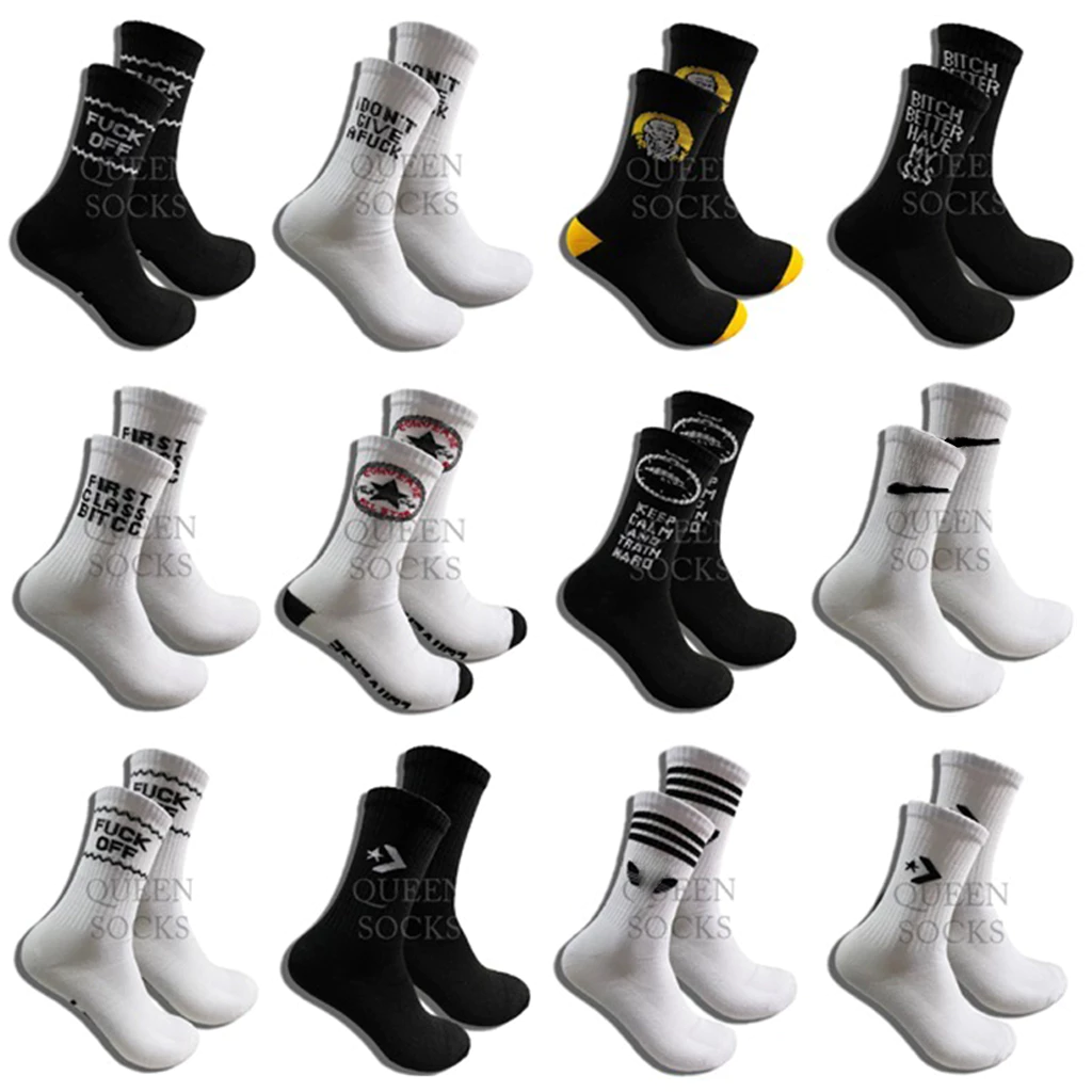 Kaos Kaki Oldschool Motif Sport Pria
