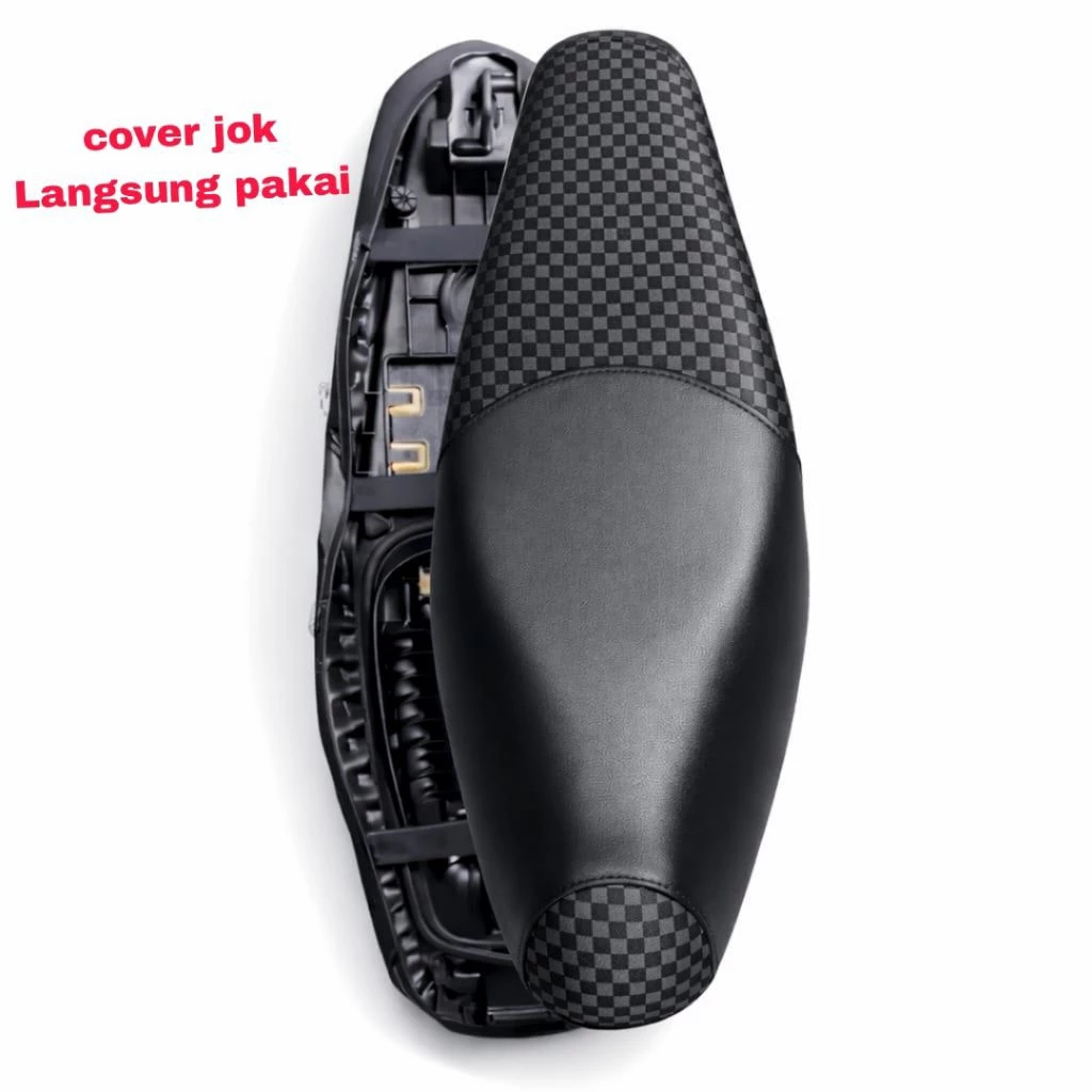 Sarung Jok Motor Kombinasi Catur 3d Langsung Pakai Anti Air Anti Licin Anti Rembes
