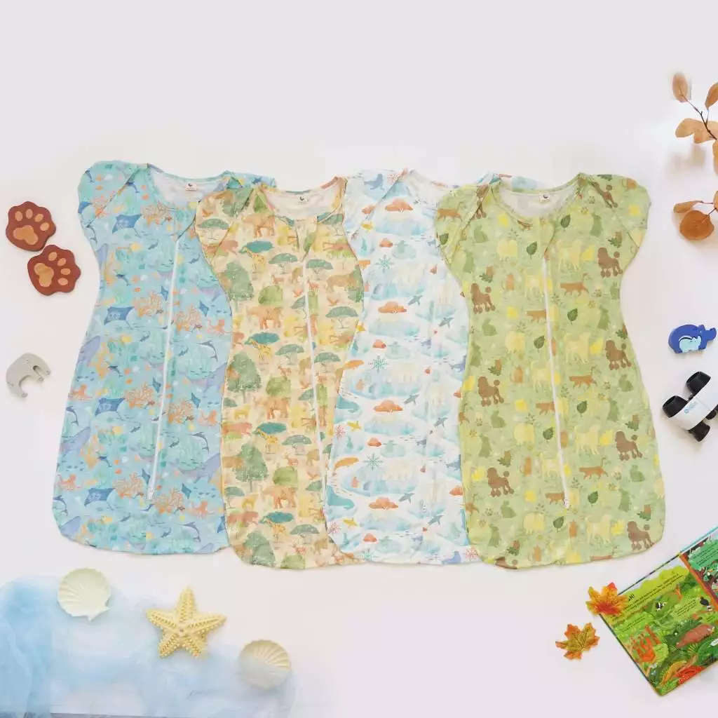Sleepsack Instant Anak TENCEL™️ Selimut Instant Douillet by Doux Dolce
