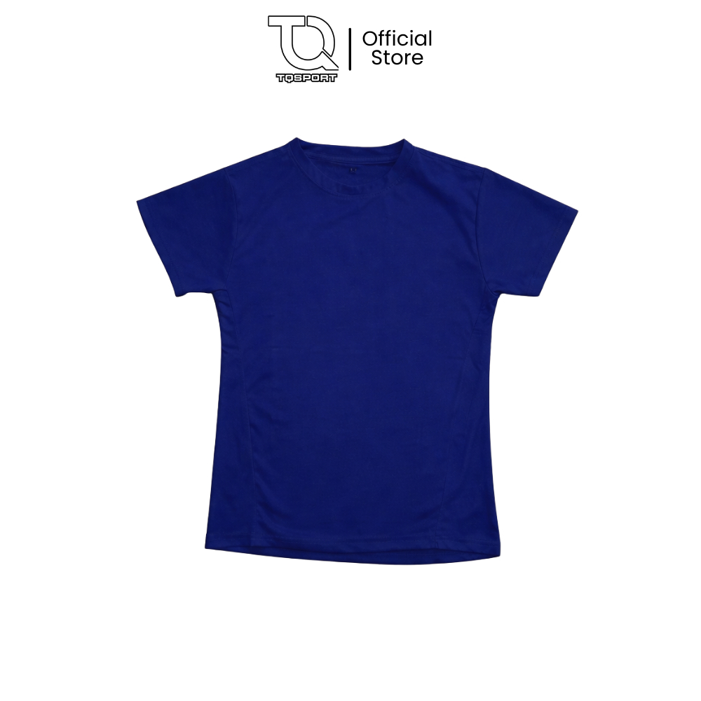 TQSPORT - Baju Olahraga Wanita Kerah Bulat Polos