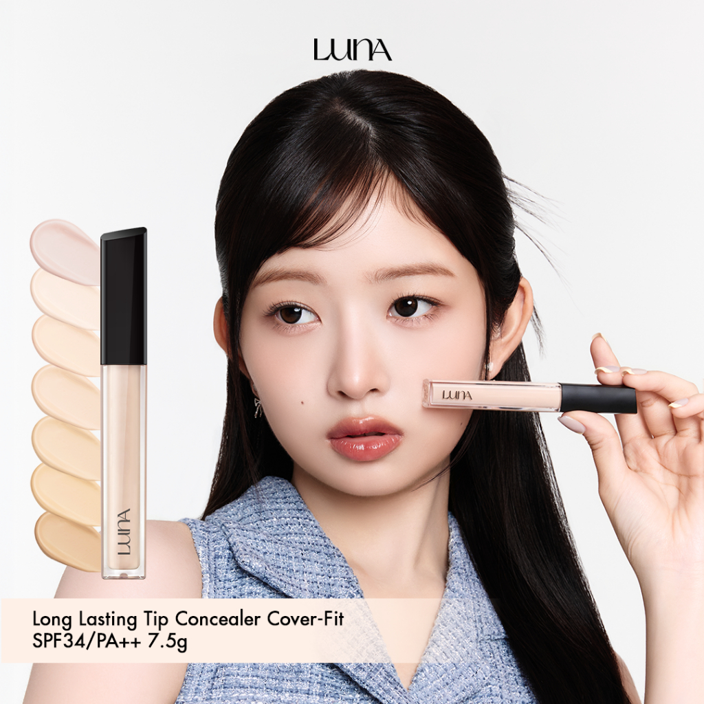 LUNA Long Lasting Tip Concealer Cover-fit SPF34/PA++ 7.5g