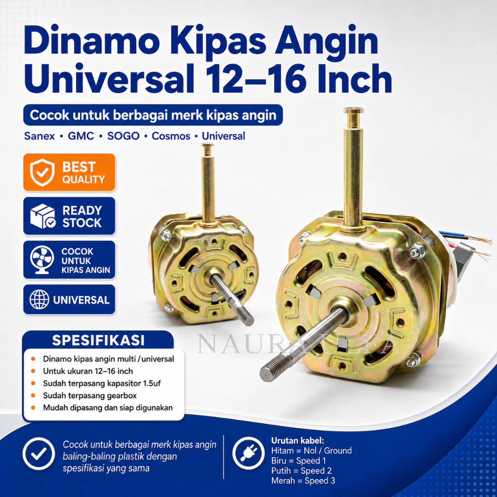 Jangan Sampai Kehabisan! Ini 5 Sparepart Kipas Angin Promo Diskon Shopee