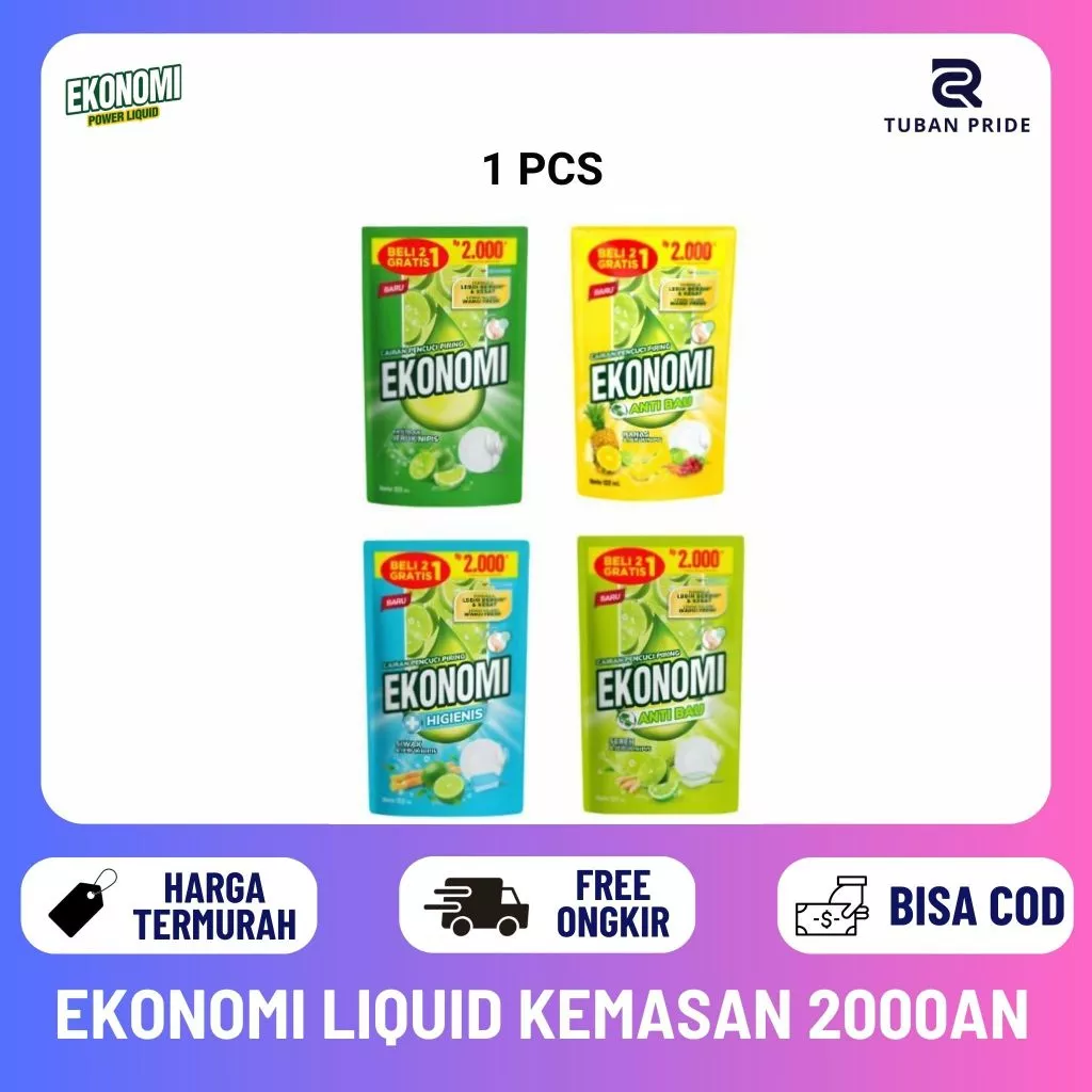 [TP] Ekonomi Liquid Sabun Cuci Piring Ekonomi Kemasan 2000an 122 Ml Varian Jeruk Nipis