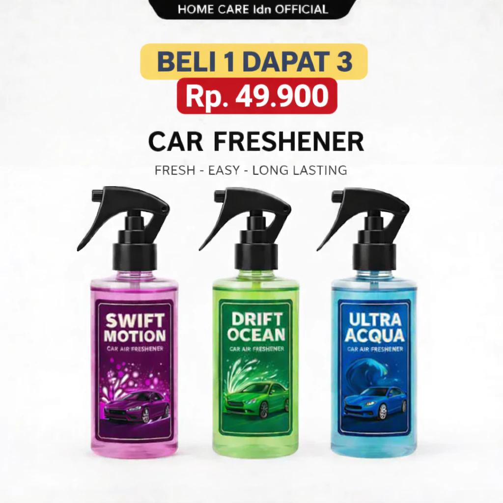 (TRIO Signature) Home Care Idn Car Freshener Isi 3 Mobil Auto Wangi