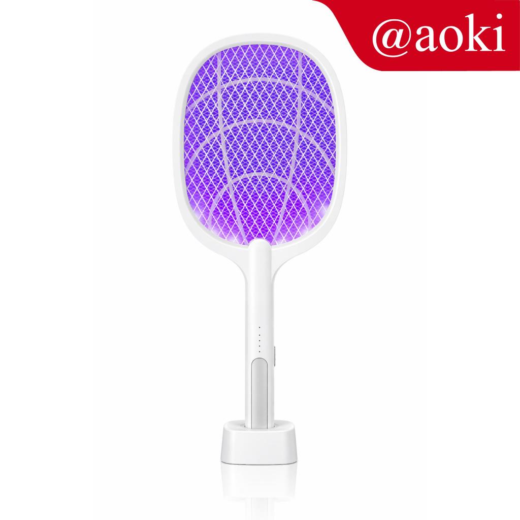AOKI Raket nyamuk insect killer 2 in 1 canggih efektif
