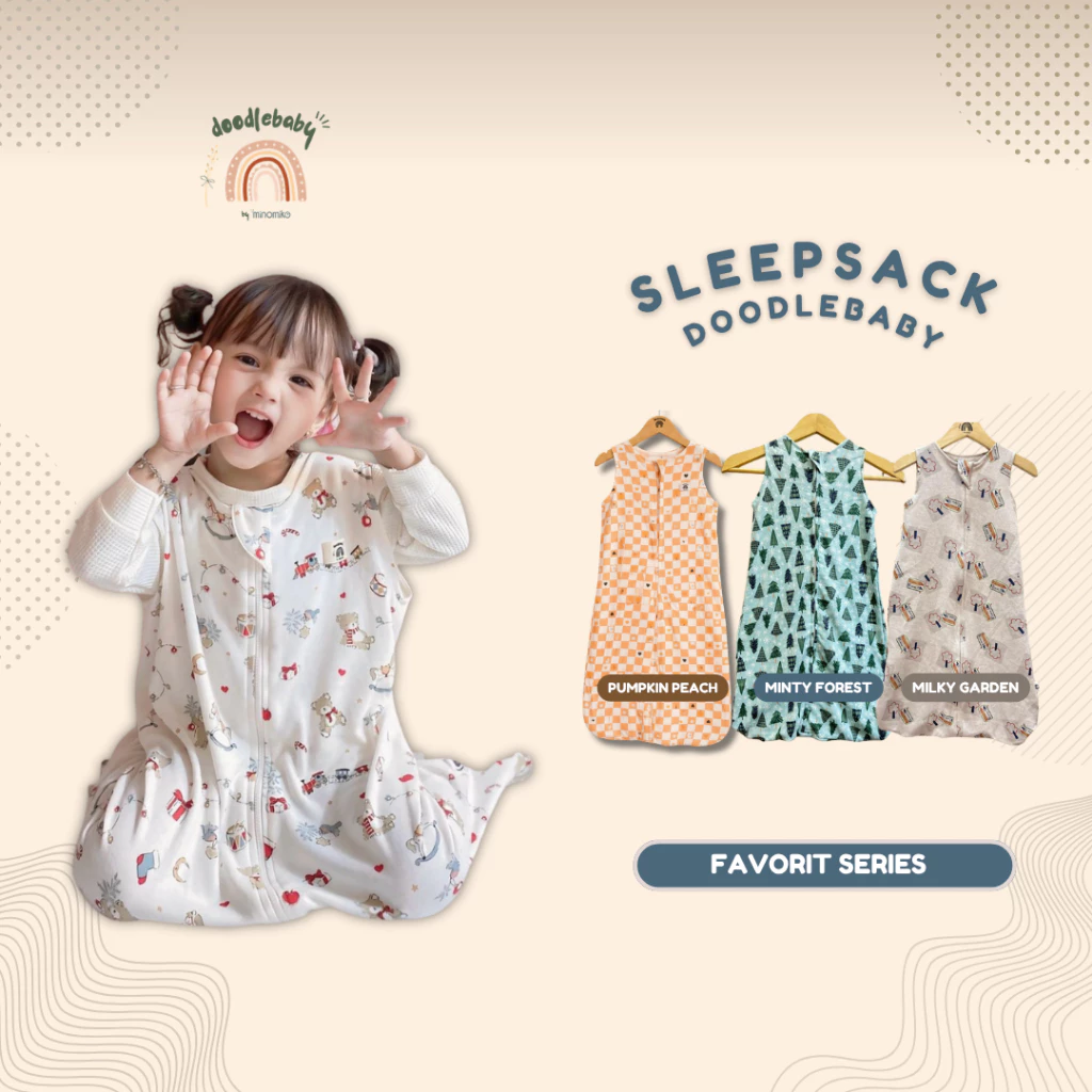 Paket Perlengkapan Bayi Baru Lahir Bedong Instan Sleepsack Resleting Ukuran S M L Kacamata Jemur dan Sepatu