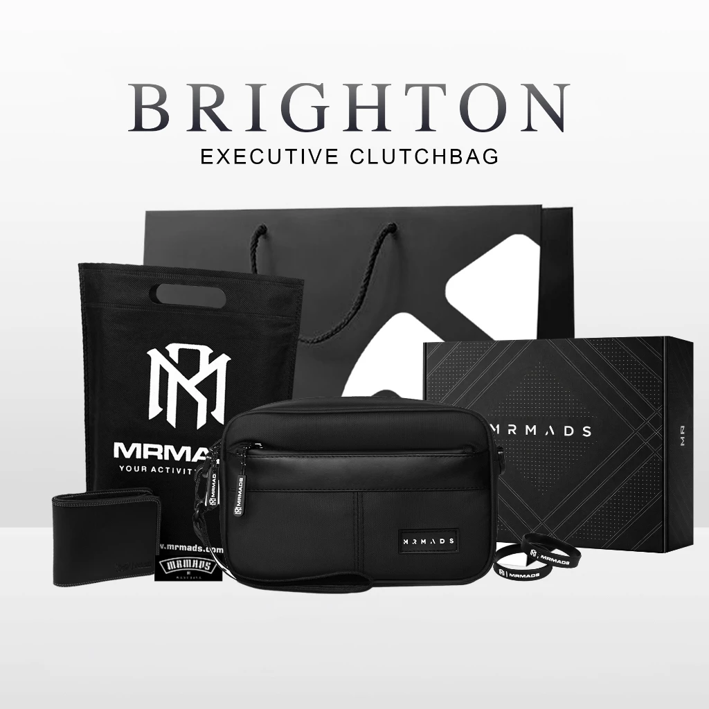 90. Mr Mads Sling Bag Pria Brightion 3 in 1 Hand Bag Waterproof