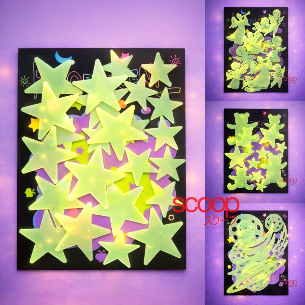 W! Accessories Glow In The Dark Planet 71160100