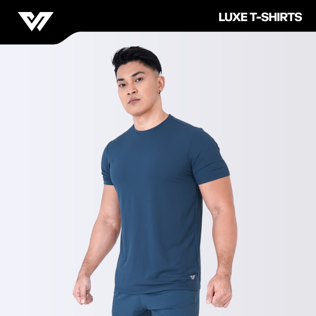 Whittaker Luxe T-Shirts #2111 Kaos Gym Nylon Spandex