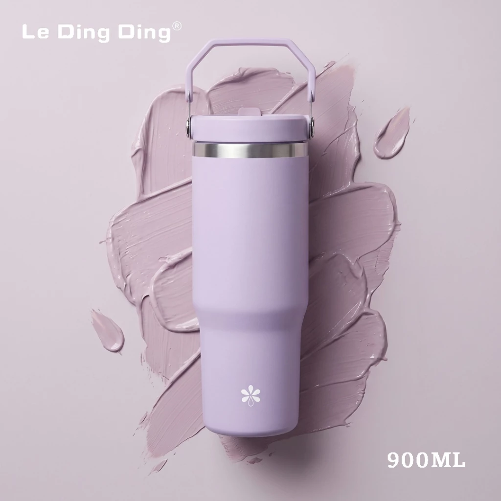 LDD - Tumbler Portable Stainless SUS316 900 mL Thermos Cup Vacuum Insulated Gelas termos mobil Botol minum