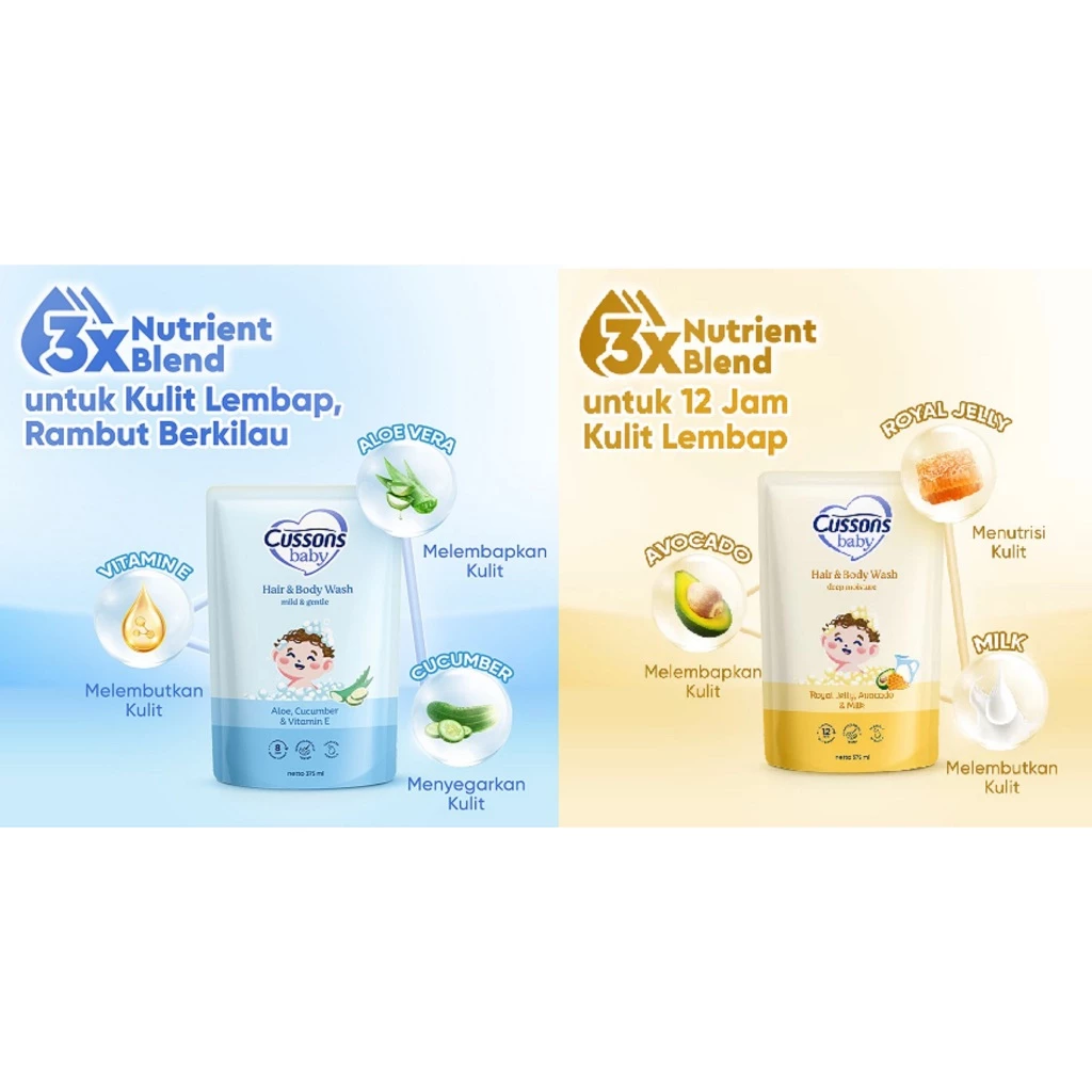 CUSSONS 200ML REFILL HAIR BODY WASH CUSSON