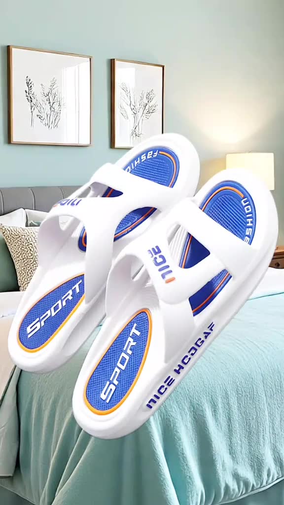 Inaso Sandal Pria Sendal Slop pria kekinian sandal karet sliper