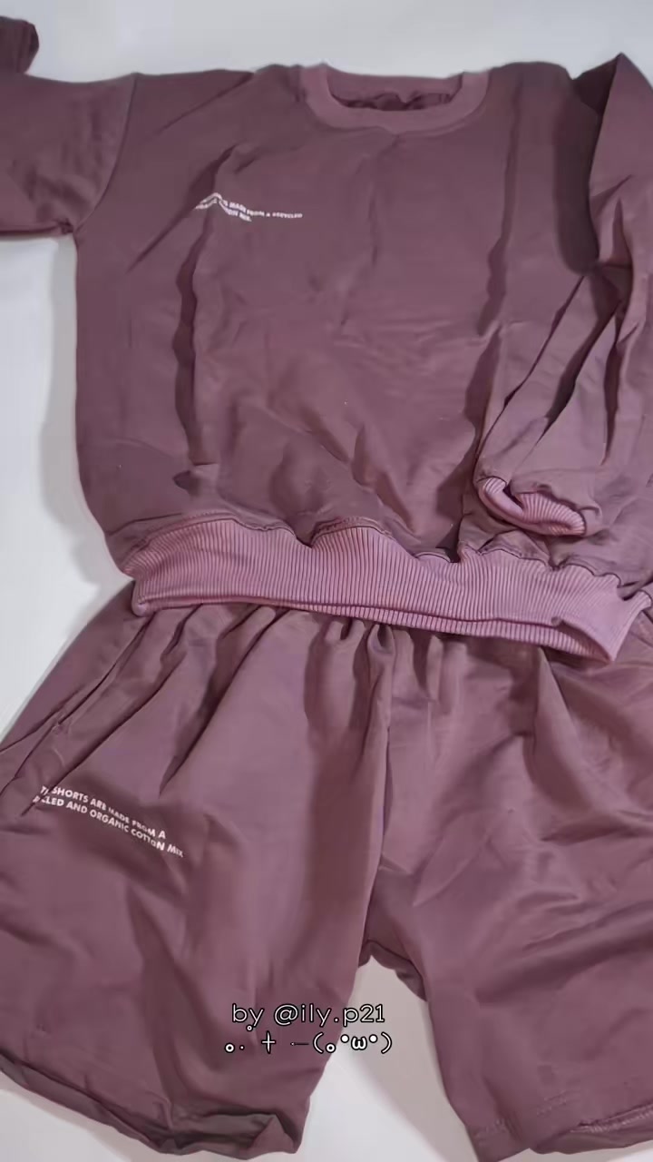 setelan sebagus ini hanya 50ribuan #setelanwanita #setelansweater #setelancelanapendek #setelanmurah