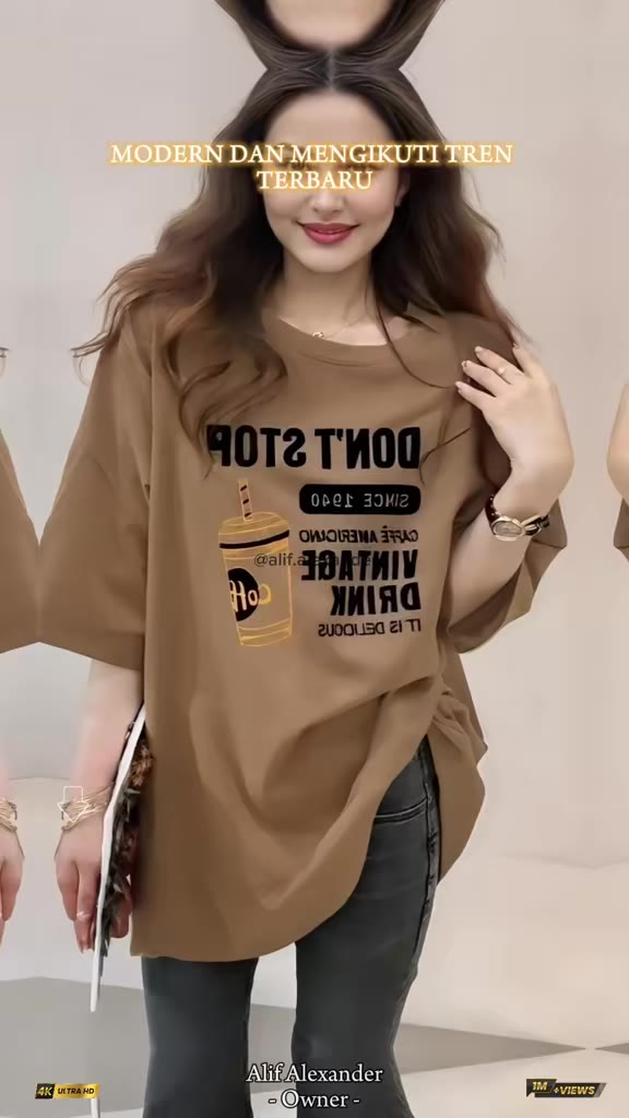 KAOS OVERSIZE WANITA DISTRO STREETWEAR MOTIF OBLONG PRINTING #fashionwanita #kaoswanita #kaosoversize #fyp #viral #foryou #wibgajian #belilokal