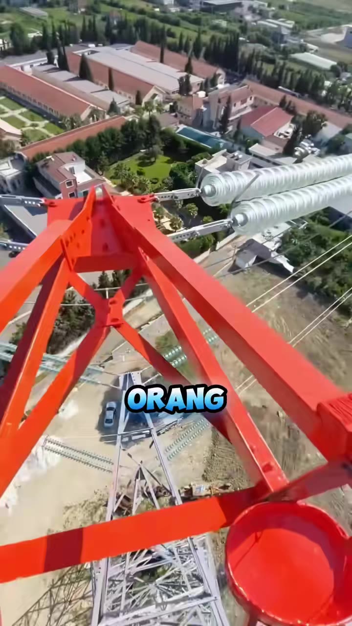Gaji fantastis dari pekerjaan mengecat tower sutet #fyp #viral #trending