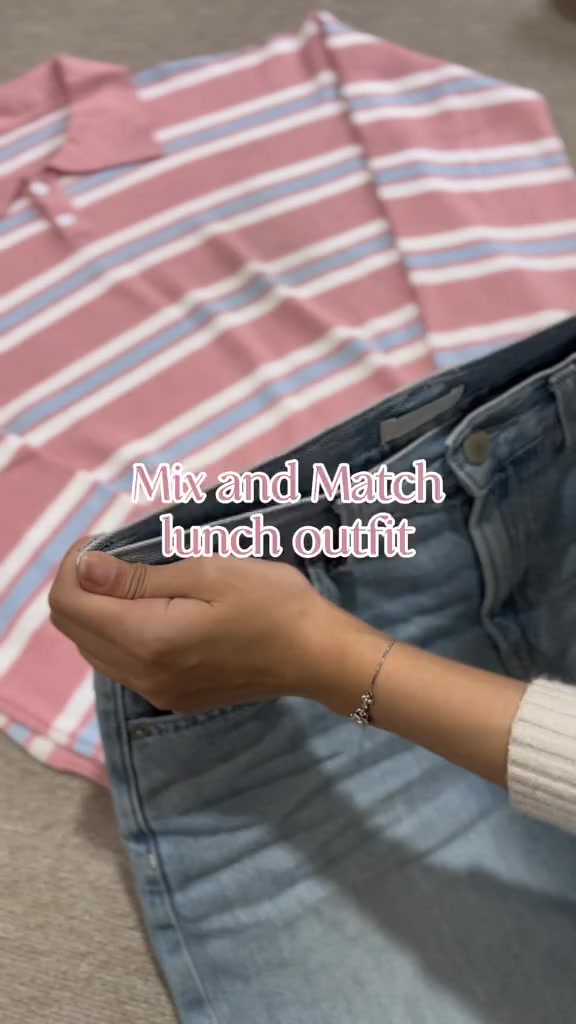 lunch outfit versi minbi #cardigan #knitwear #sweater #OOTD #rajutpremium