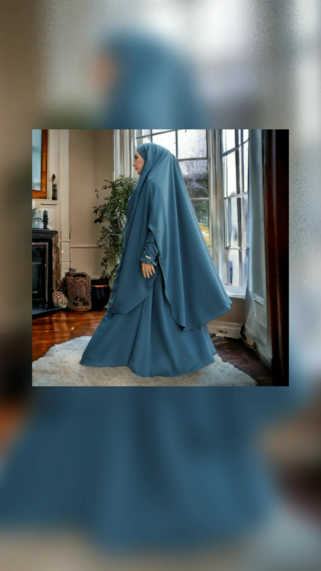 Gamis YOORA | syari jetblack | Gamis Syari set Umroh Haji Bahan Fortaleza | Gamis set Khimar Cadar / gamis Frenchkhimar #gamisumroh #gamis #fyp