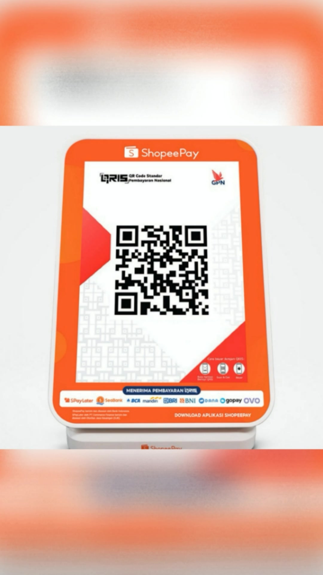 ShopeePay QRIS Speaker, mudah dibawa kemana-mana #qrismurah #shopeevideo #ShopeeCOD #shopeegratisongkir #ShopeeFashionHaul #ShopeeLook