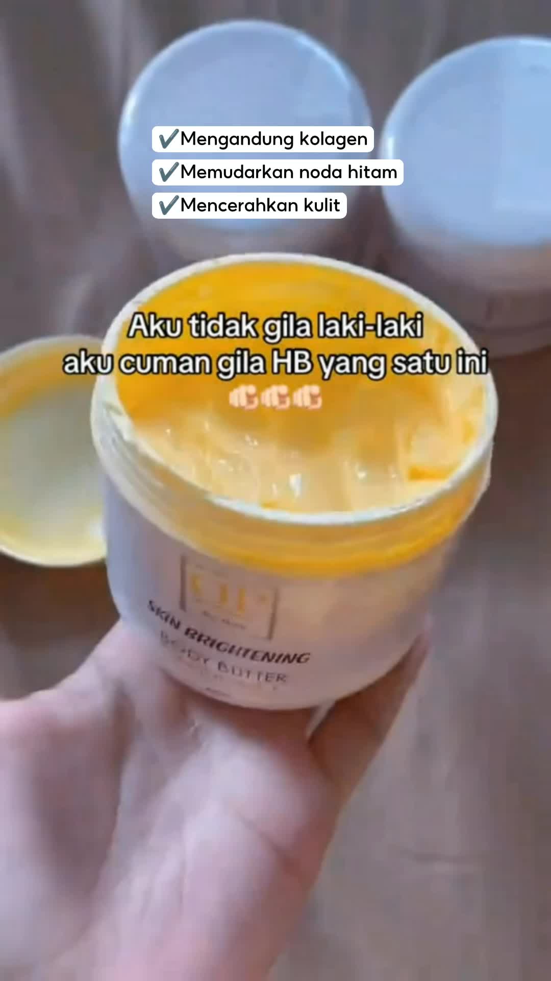 Body butter paling mantul buat cerahkan kulit🥰 #bodybutter #qipebodybutter