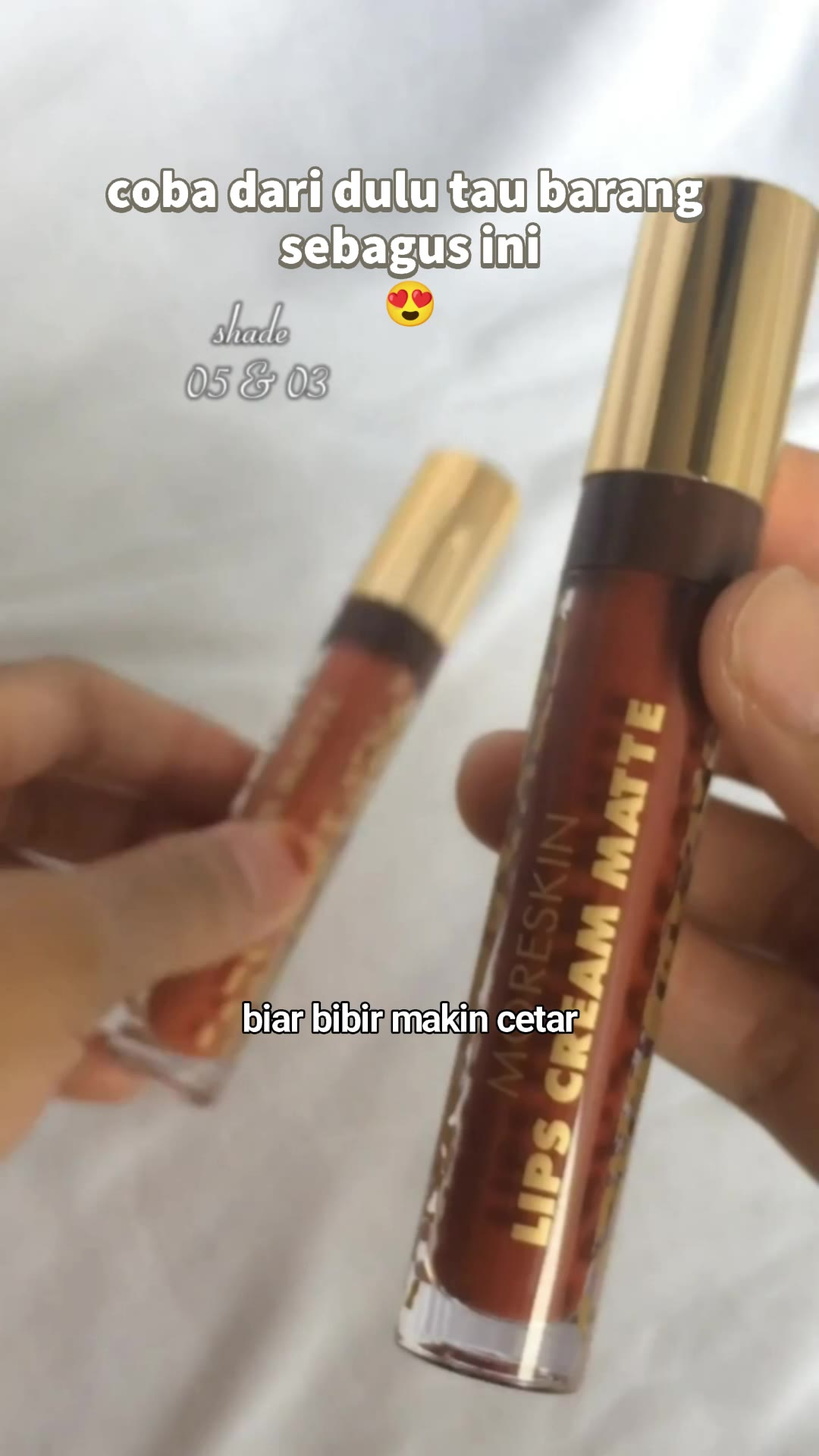 lip cream moreskin #RacunShopee #SpillRacunShopee #ViralDiShopeeVideo #GratisOngkirRP0 #DiskonRacunShopee #moreskin #lipcream #moreskinlipcream