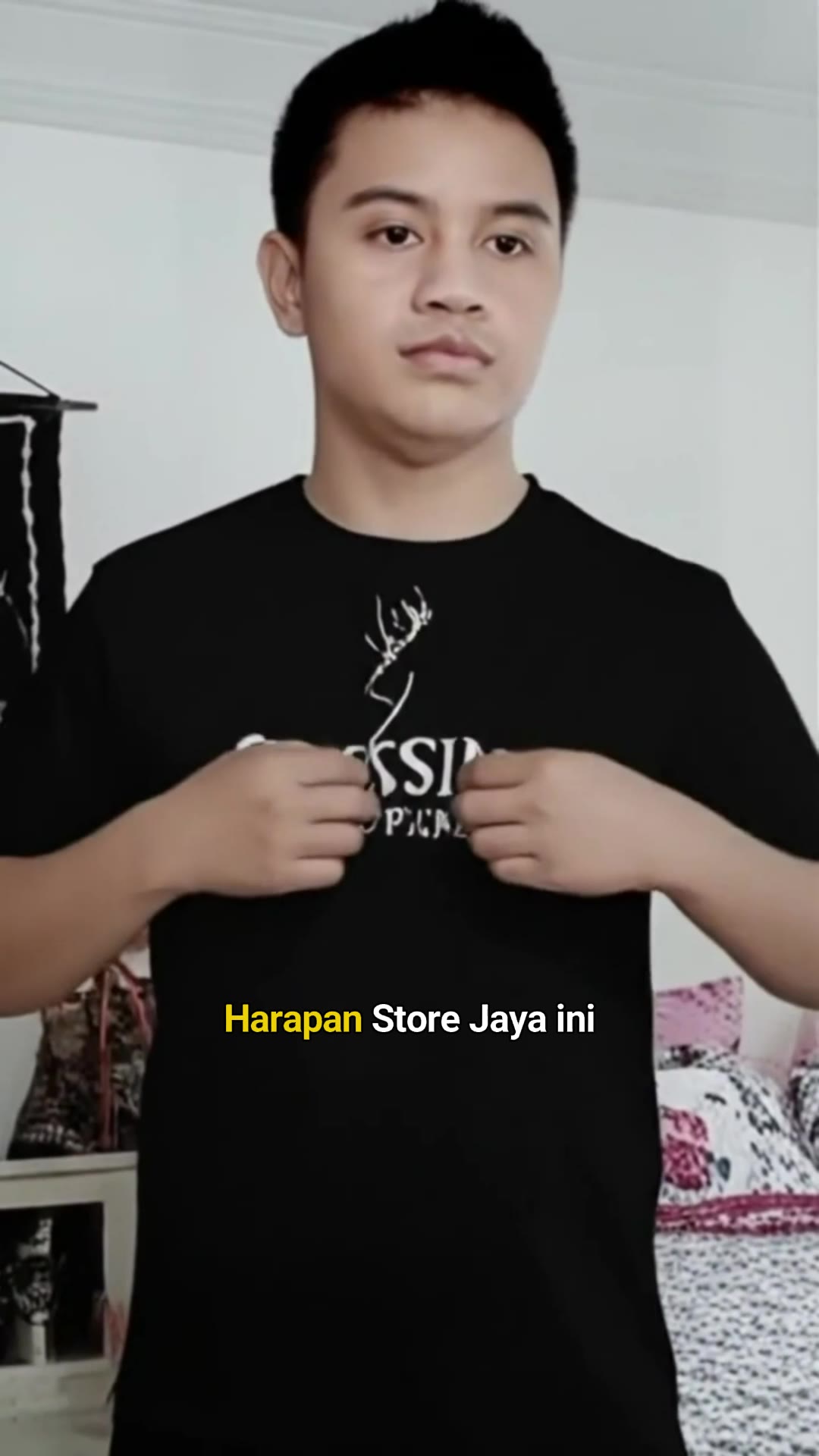 BUY 1 GET 3 PCS ( PROMO COD ) Harapan Store Jaya-Kaos Distro Pria-Kaos Distro Terbaru-Kaos Print Lea Lois Cresida Black Silver 100% Premium. #fypシ