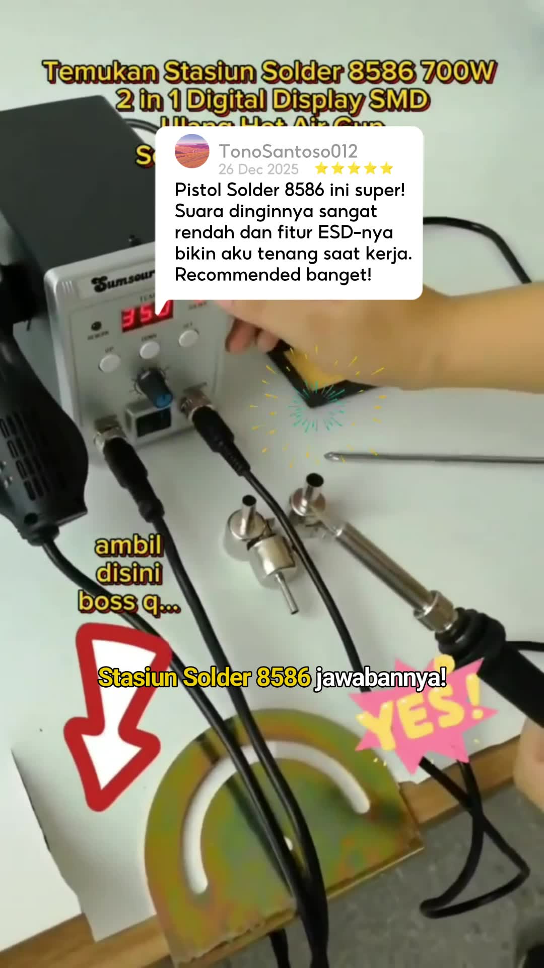 Stasiun solder 2 dalam 1 #stasiunsolder #stasiunsolderdigital #RacunShopee #SpillRacunShopee #SpillBawaBerkah #shopeevideo #ShopeeLook #shopeevideofyp