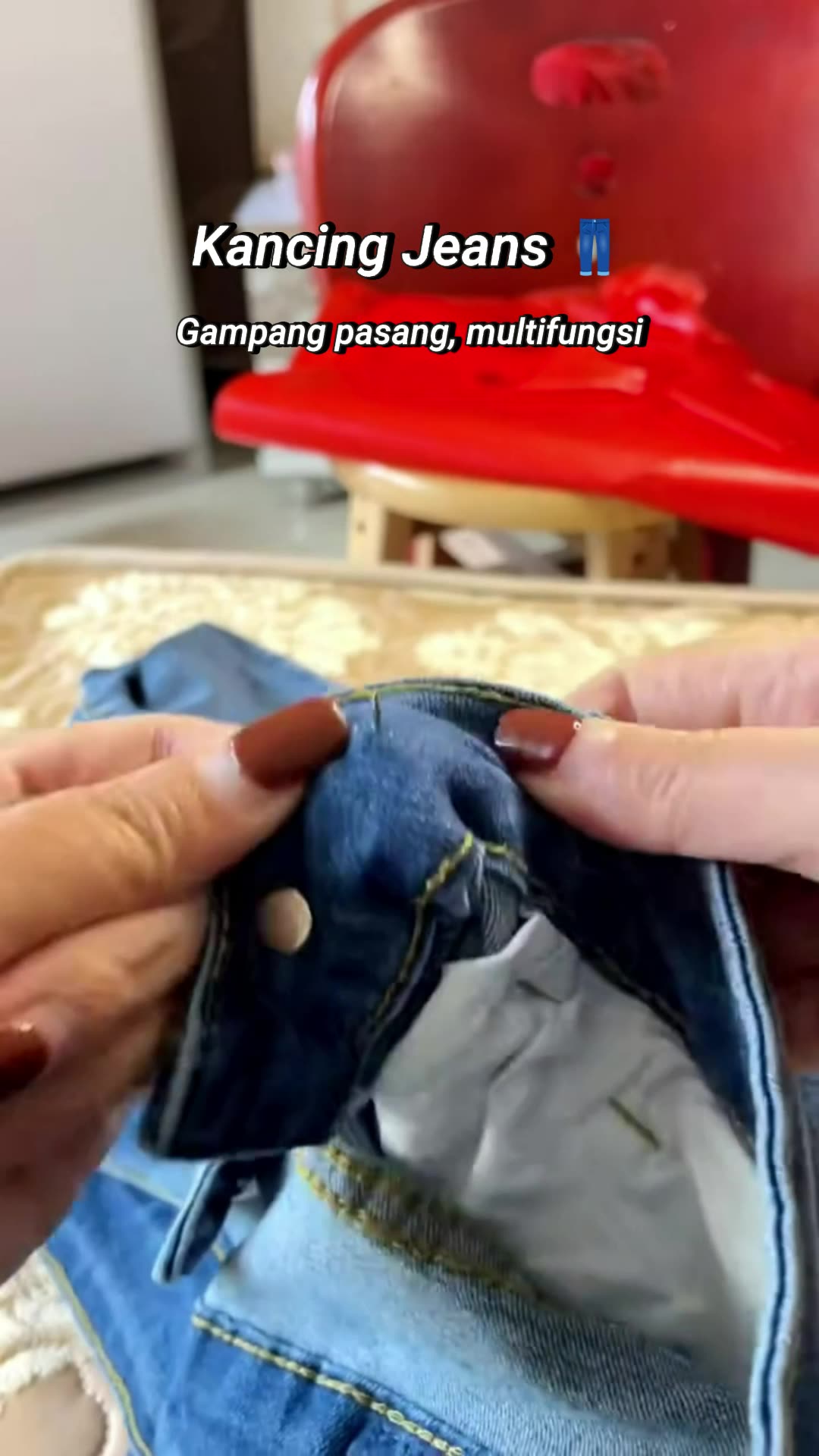kancing pengecil jeans #RacunShopee #SpillRacunShopee #SpillBawaBerkah #ViralDiShopeeVideo #GakNyeselBeliIni #DiskonRacunShopee