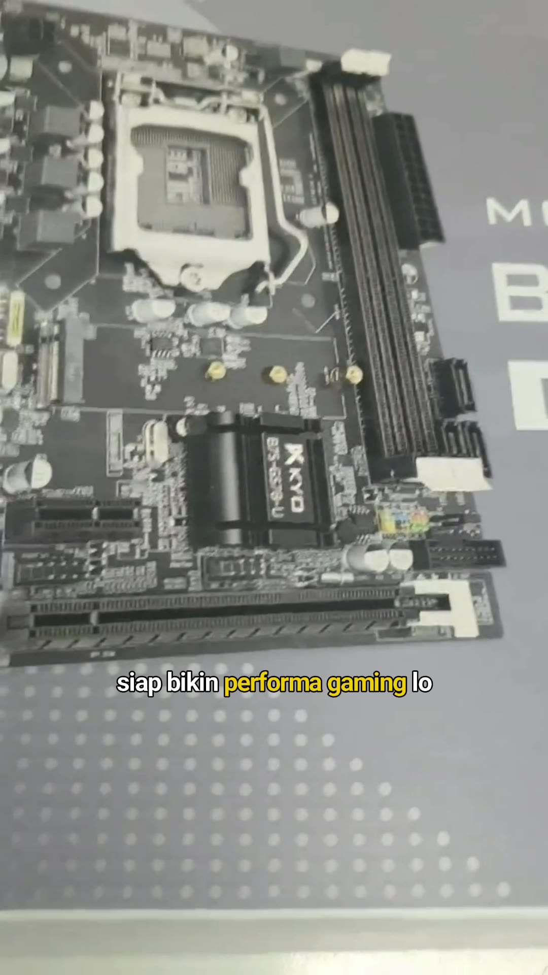 MOTHERBOARD RX7 B75 / H61 PLUS LGA 1155 DDR3 B75 MAINBOARD SUPPORT NVME #motherboard #rx7b75 #h61plus #RacunShopee