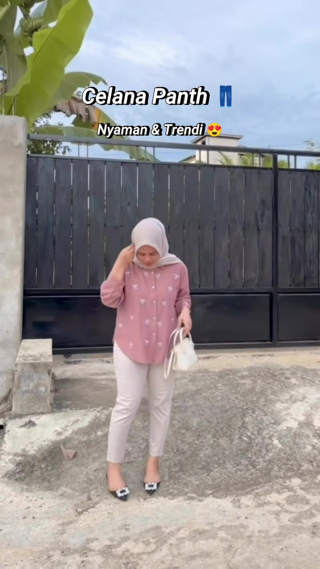 Celana Pensil Wanita Baggy Panth #celanawanita #celanapensilwanita #celanabaggypants #RacunShopee