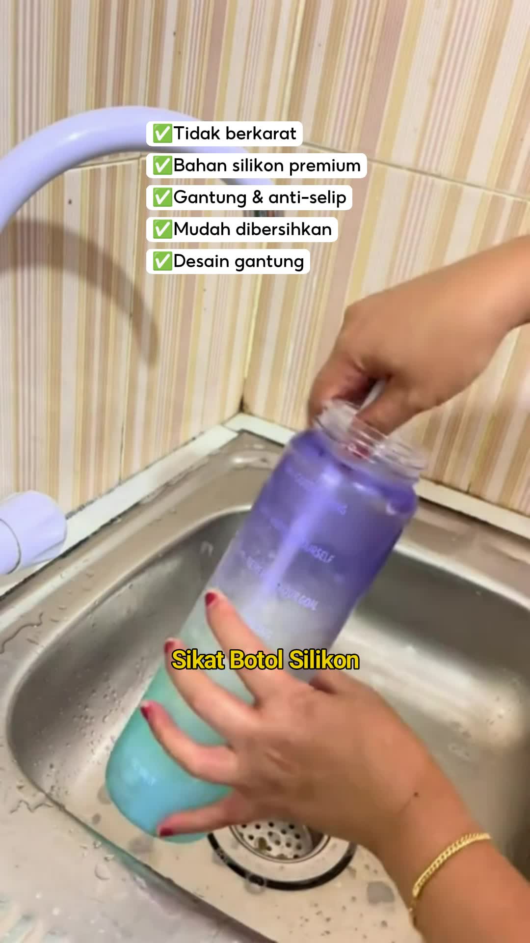 flexible bottle brush | sikat silikon serbaguna #RacunShopee #SpillRacunShopee #SpillBawaBerkah #GratisOngkirRP0 #Cashback50Persen