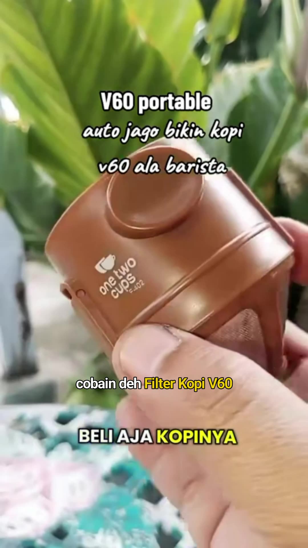 suka kopi? portable v60mu #v60portable #kopi #hario #v60filter #saringankopi #saringanv60 #unikwarev60 #unikware #unikwarev60portablefilter #RacunShope
