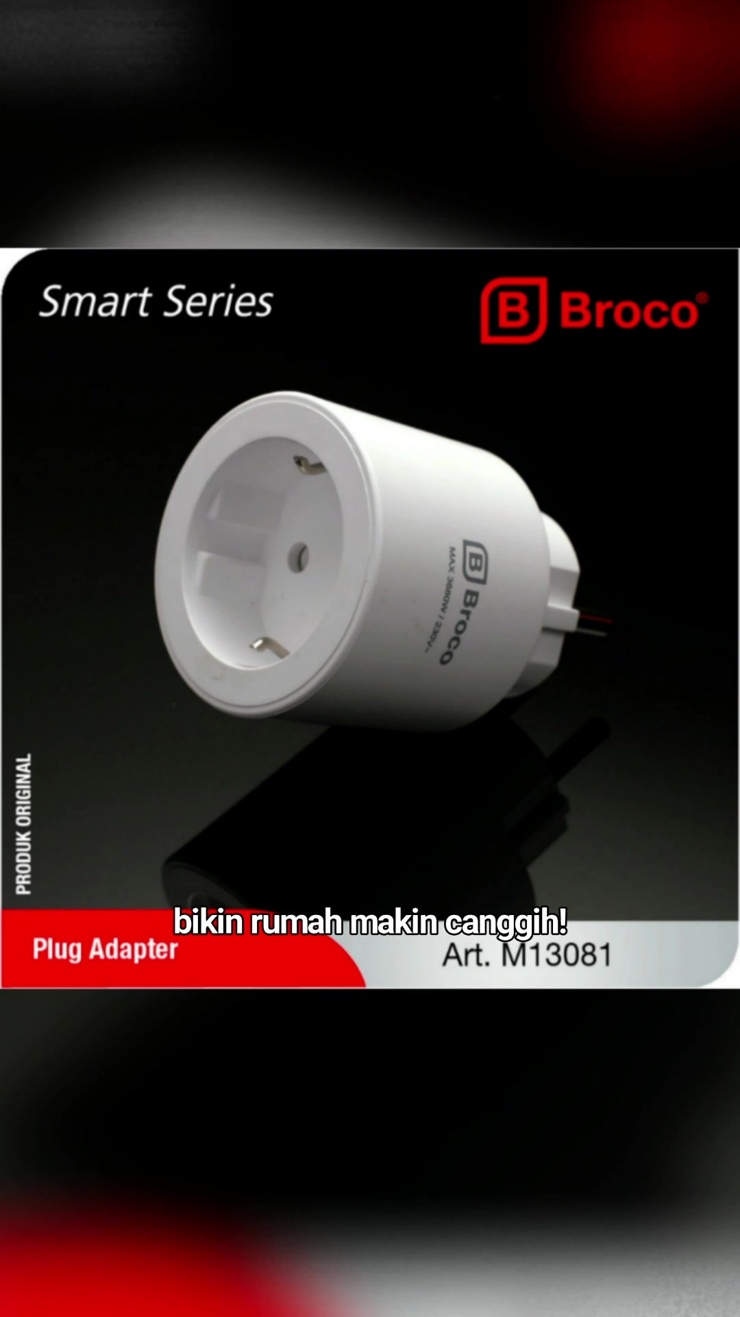broco smart series plug adapter M13081 #RacunShopee #SpillRacunShopee #SpillBawaBerkah #Cashback50Persen #GratisOngkirRP0