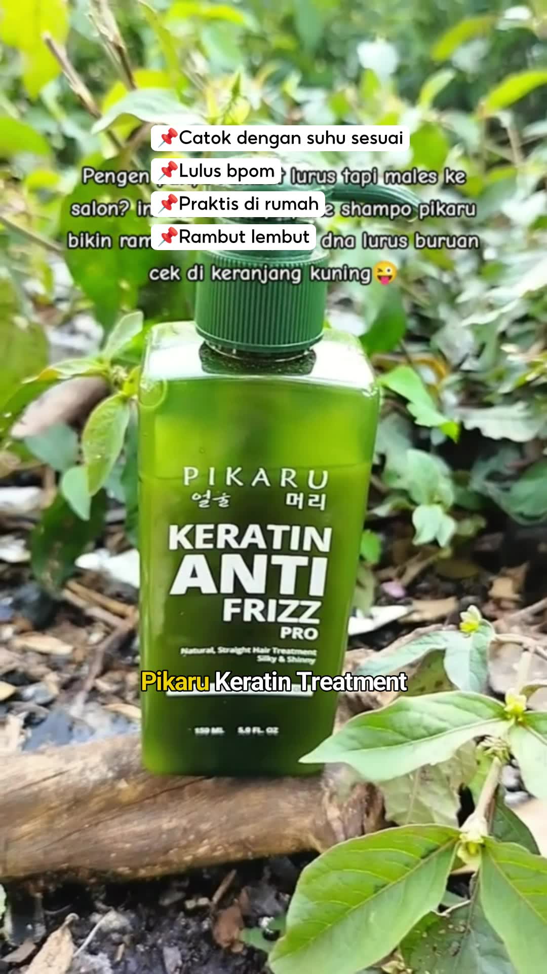 pikaru keratin anti frizz #pikaruhairtreatment #pikaruviral #pikaruterapi #pikaruantifrizz #antikusut #antiketombe #RacunShopee #RacunShopeeCheck